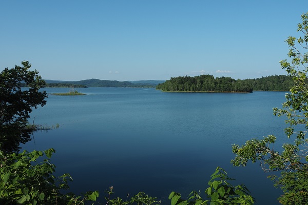 朱鞠内湖の写真