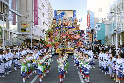 八戸三社大祭の写真