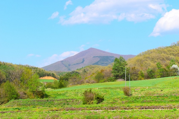 姫神山の写真