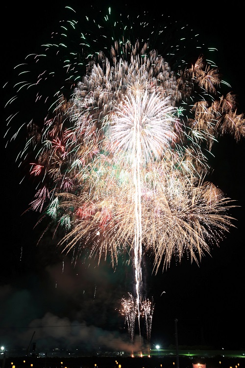 大曲の花火の写真