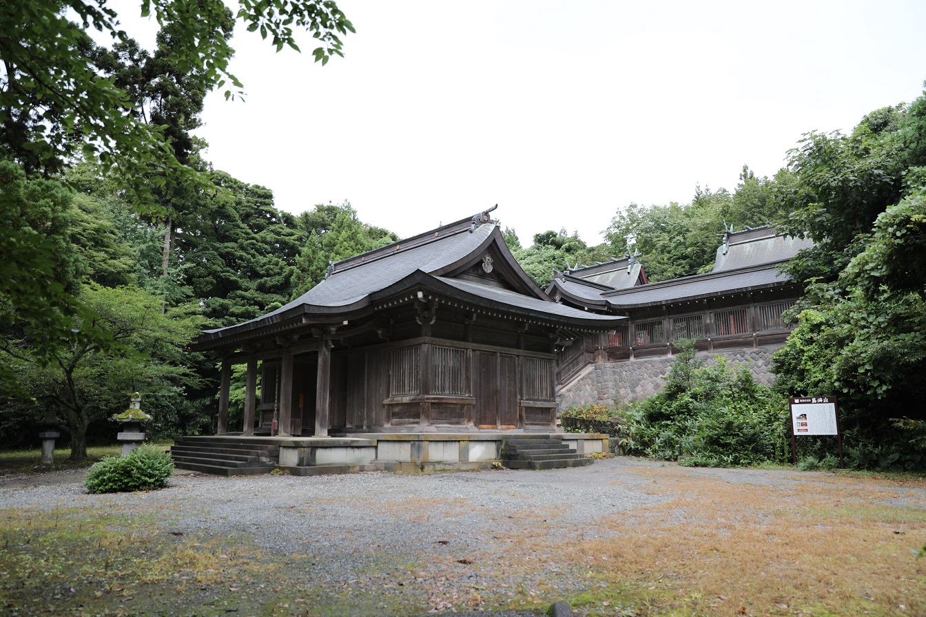 遊佐町鳥海山大物忌神社吹浦口の宮の写真