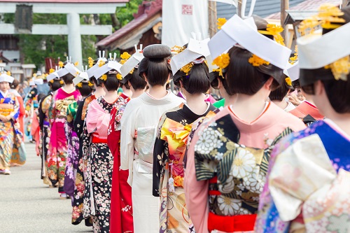 田島衹園祭の写真