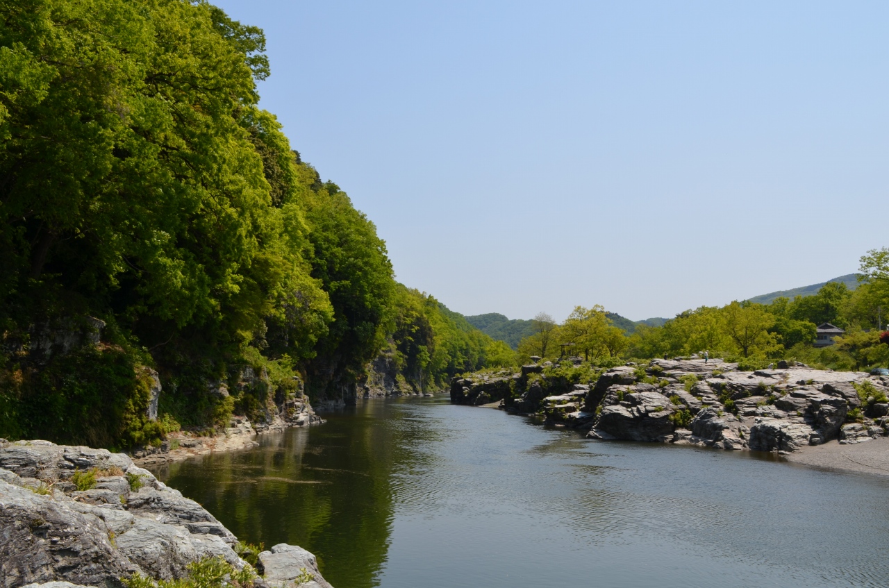 長瀞岩畳の写真