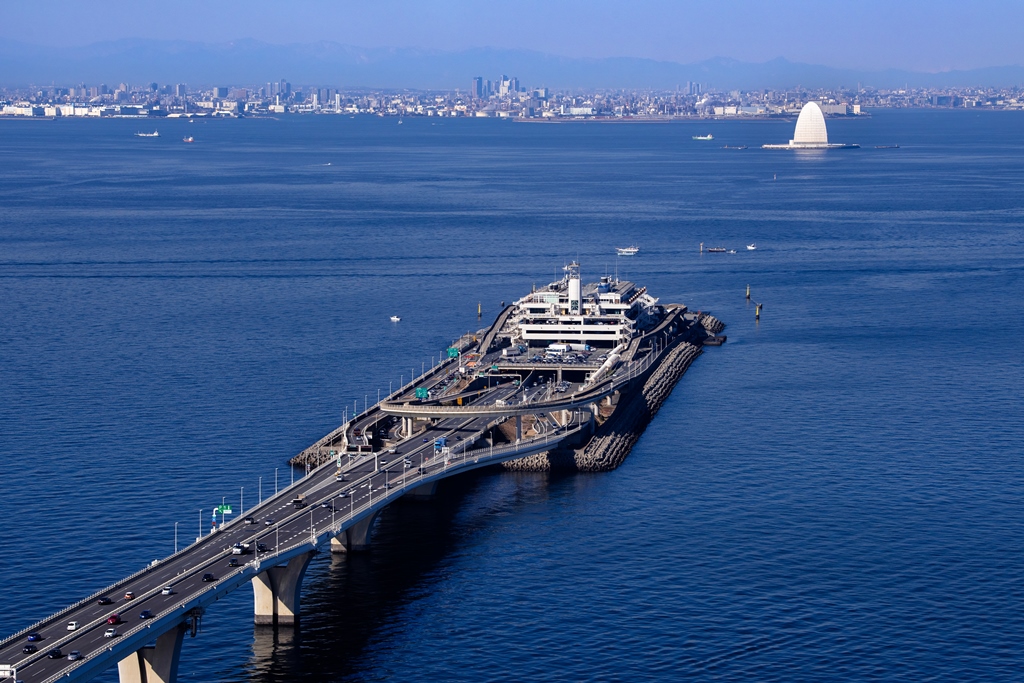 東京湾アクアライン（一般国道409号）の写真