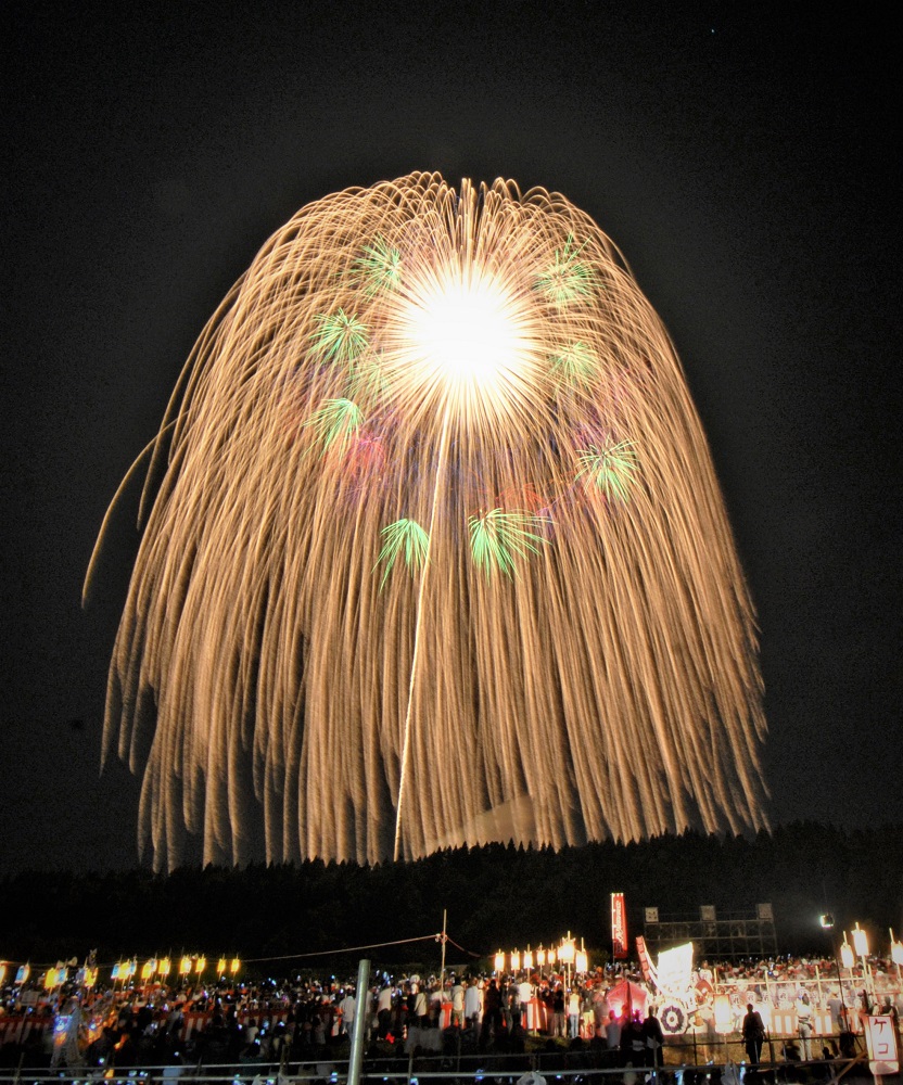 片貝まつり（浅原神社秋季例大祭奉納大煙火）の写真