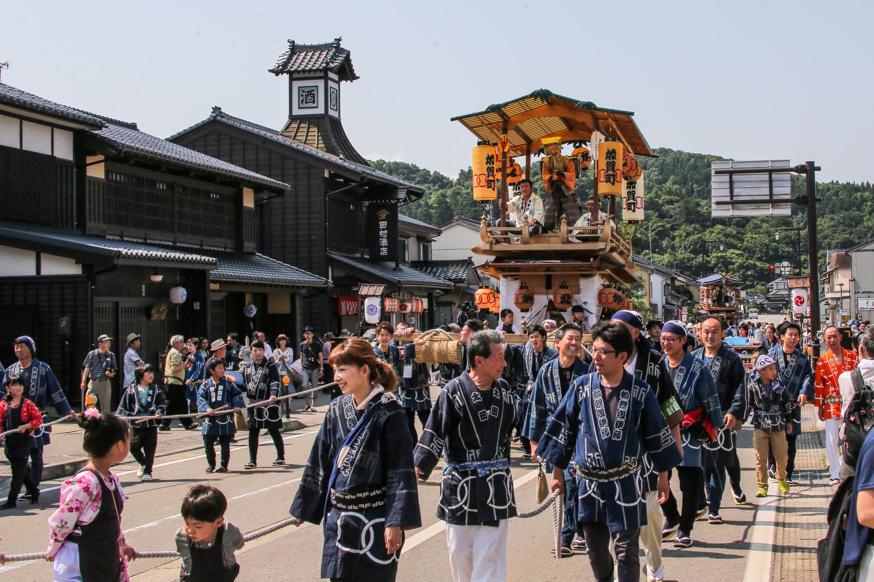 村上大祭の写真