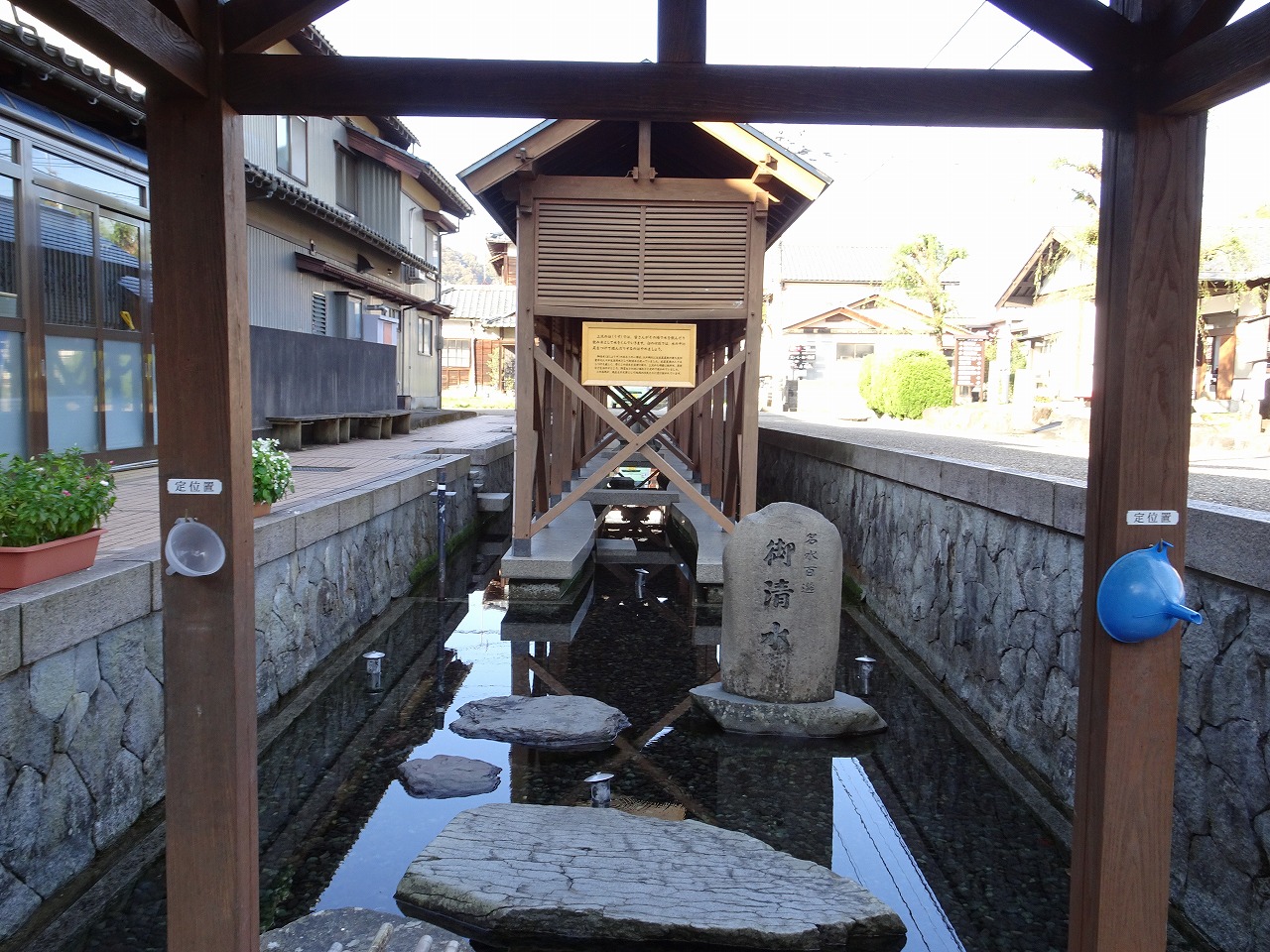 越前大野湧水のまちの写真