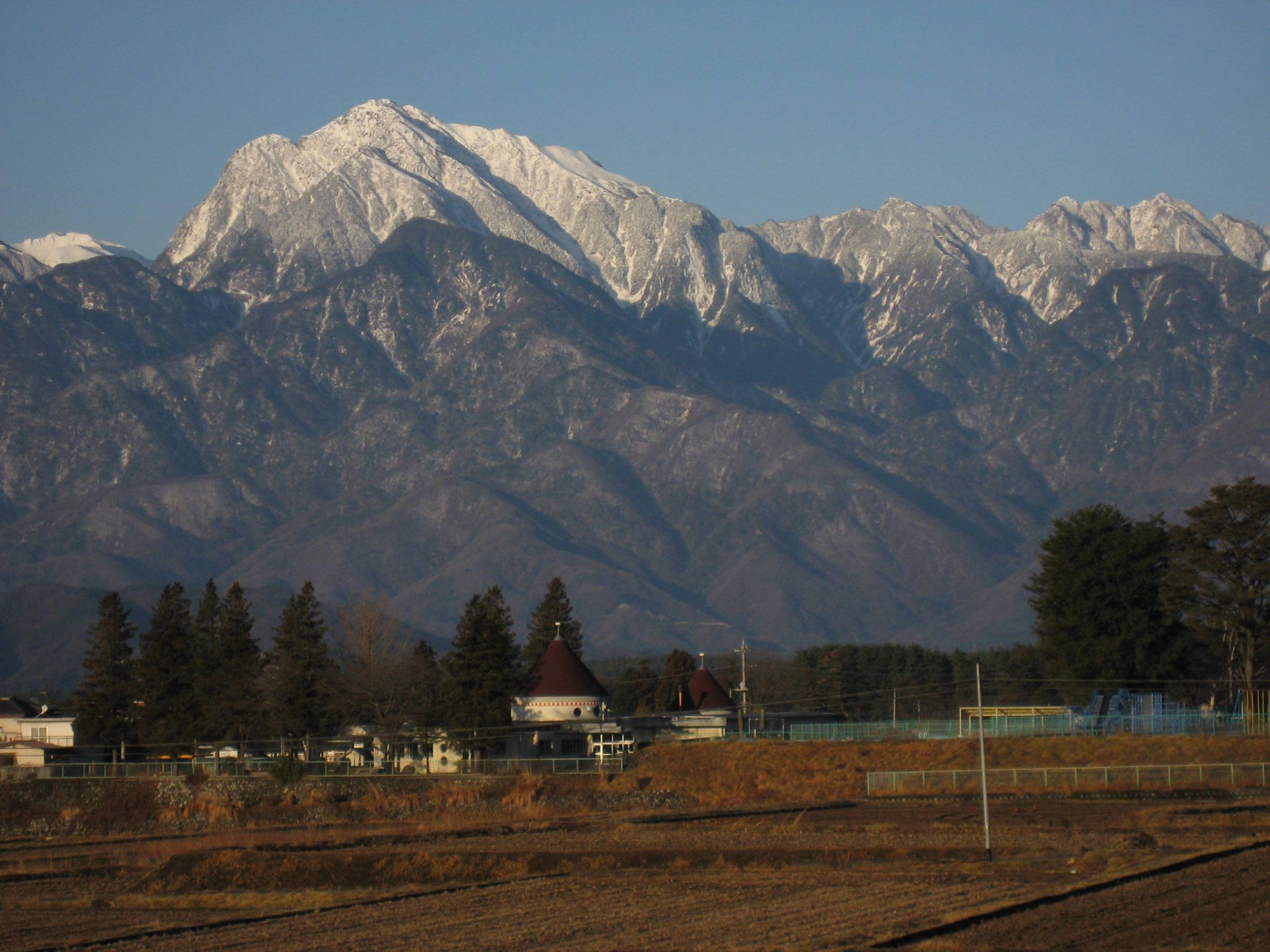 甲斐駒ヶ岳の写真