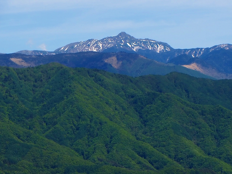 塩見岳の写真