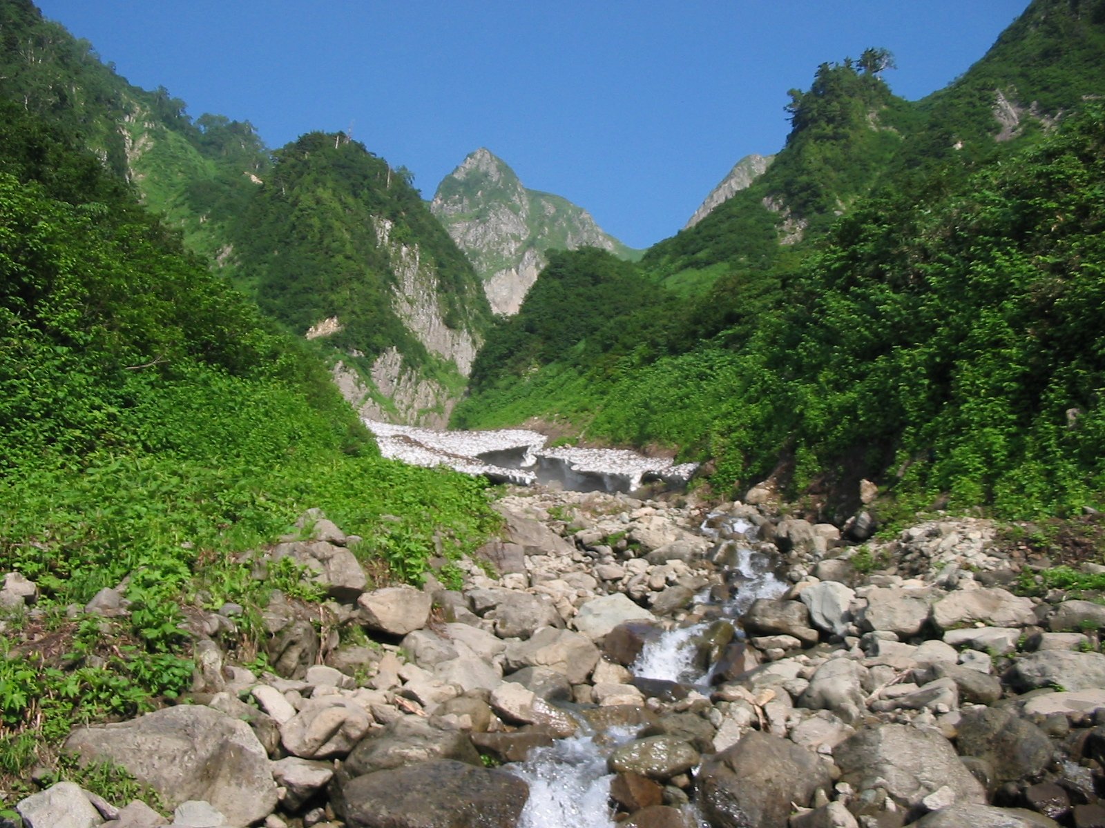 雨飾山の写真