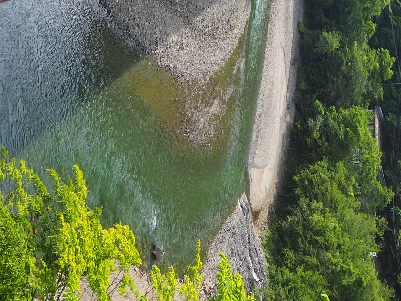 梓川（沢渡周辺）の写真