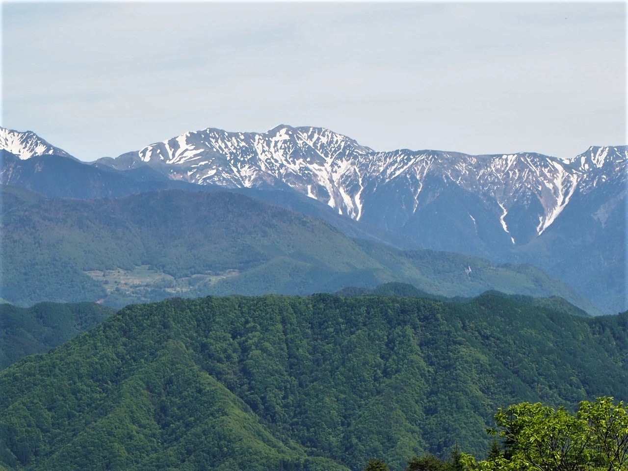 赤石岳の写真