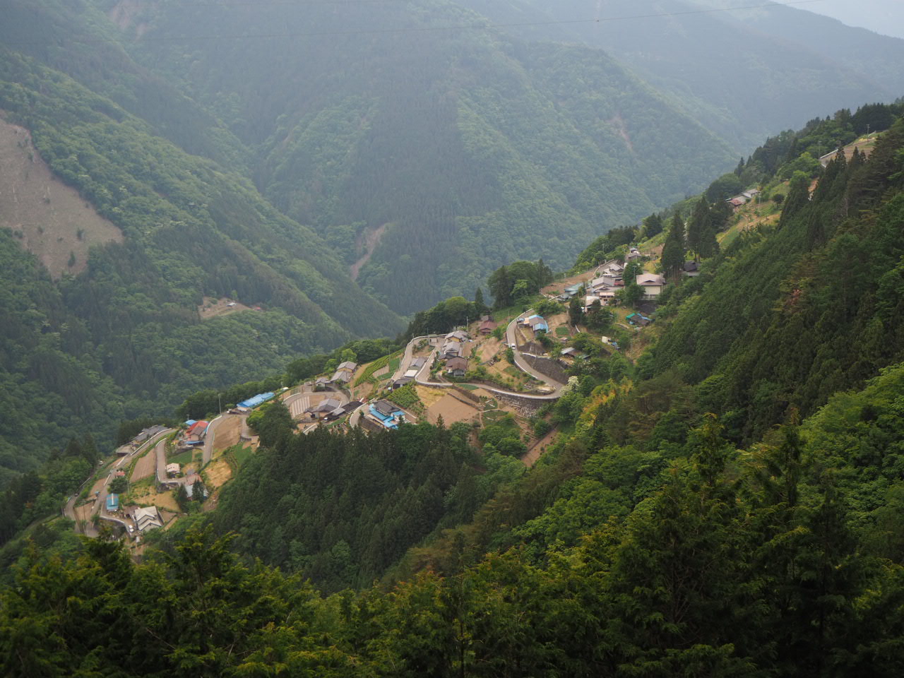 遠山郷・上村下栗の里の写真