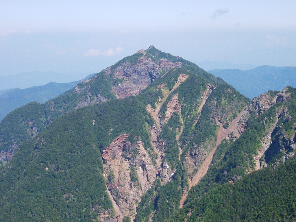 鋸岳の写真