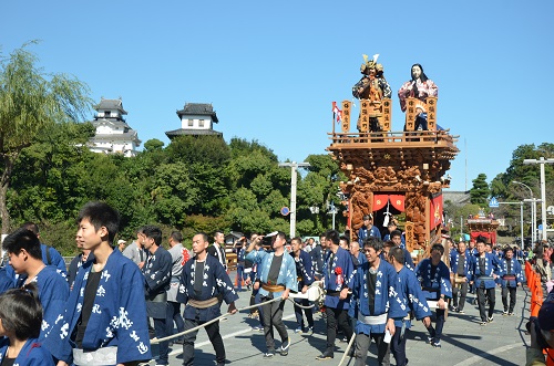 掛川大祭の写真