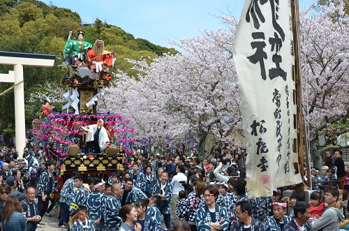 三熊野神社大祭の写真