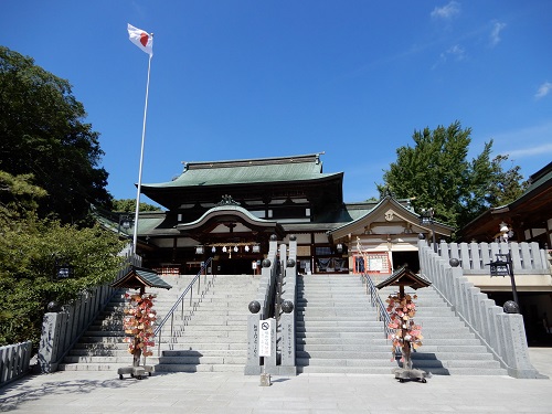 伊豫豆比古命神社（通称：椿神社）の写真