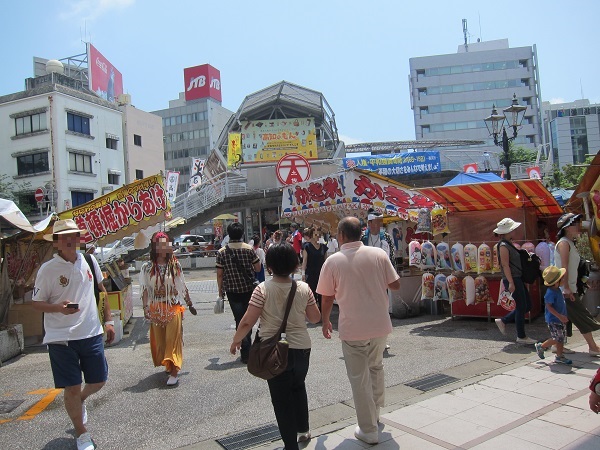 よさこい祭りの写真