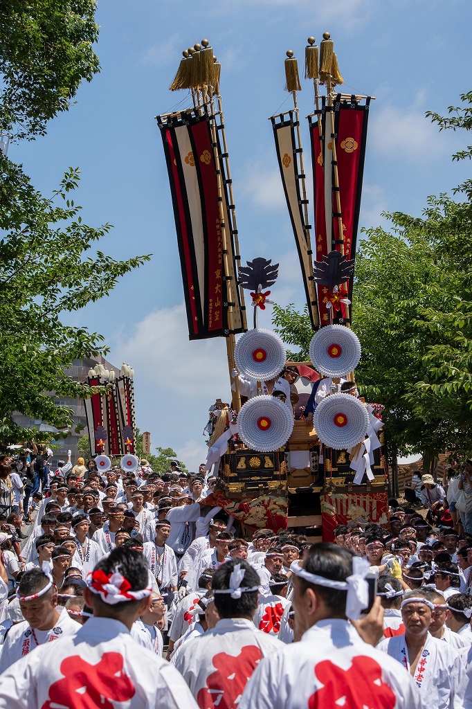 戸畑祇園大山笠の写真