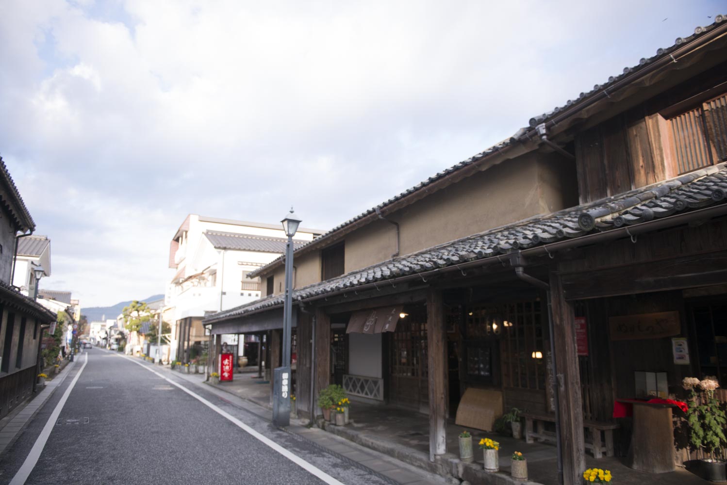 豆田町の町並みの写真