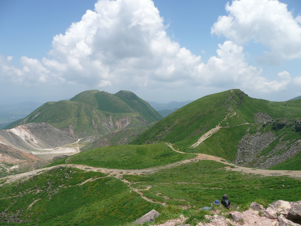 くじゅう連山の写真