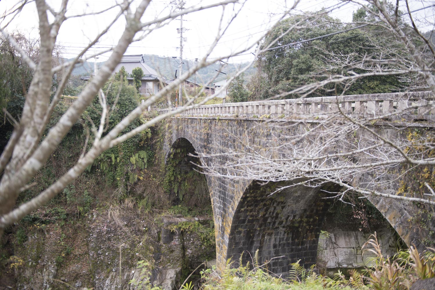 院内町の石橋群の写真