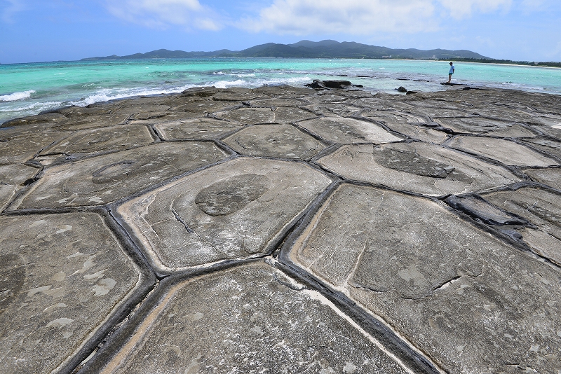 奥武島の畳石（奥武島）の写真