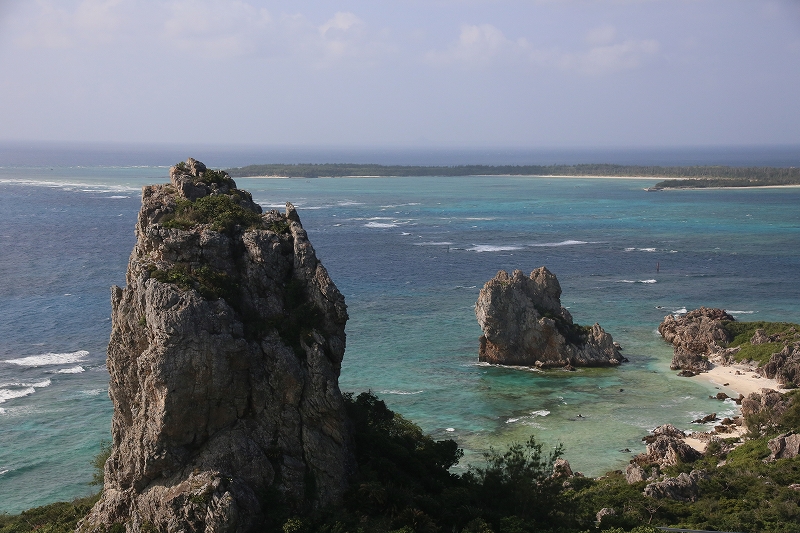 二見ヶ浦海岸（伊是名島）の写真