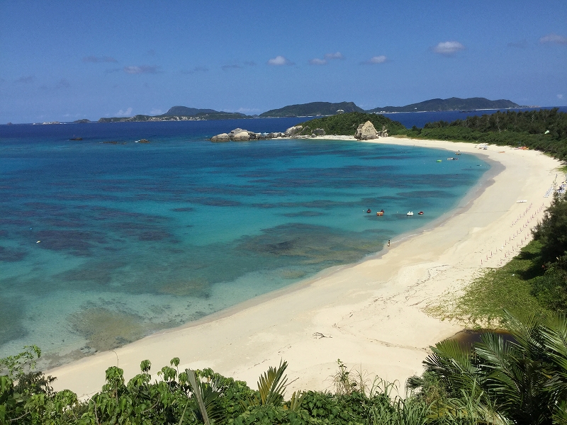阿波連ビーチ(渡嘉敷島)の写真